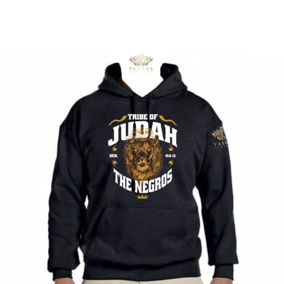 Tribe of Judah, 12 Tribes of Israel, Hebrew Israelite Clothing, Variety of Color Available, Hoodies XS-5XL. Explore Now!
