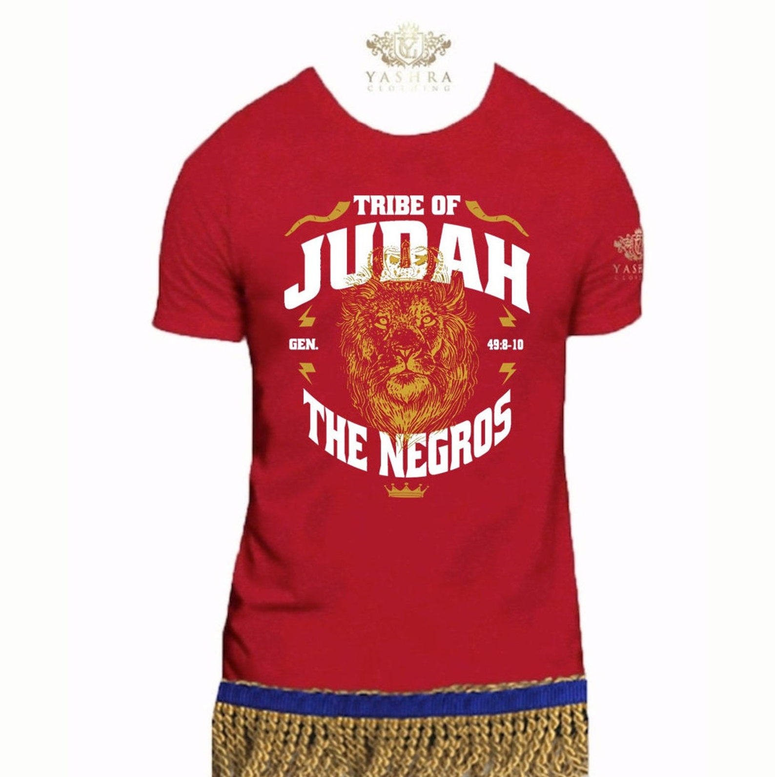 Judah Tribe 12 Tribes of Israel Hebrew Israelite Clothing - Etsy