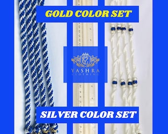 Tassels Set of 4 Gold or Silver Metal Swivel Clasp. Multicolors Available. EXPLORE NOW!