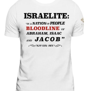 Israelite Bloodline, Israelite Clothing for Men, Multicolor Available, XS-5XL. Explore Now!
