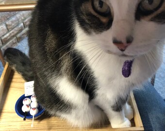 PATRIOTIC HEART 20mm 5 pack bubblegum bead ESP308 chunky wholesale acrylic bubble gum gumball beads crafting supplies Cat Not Included! :)