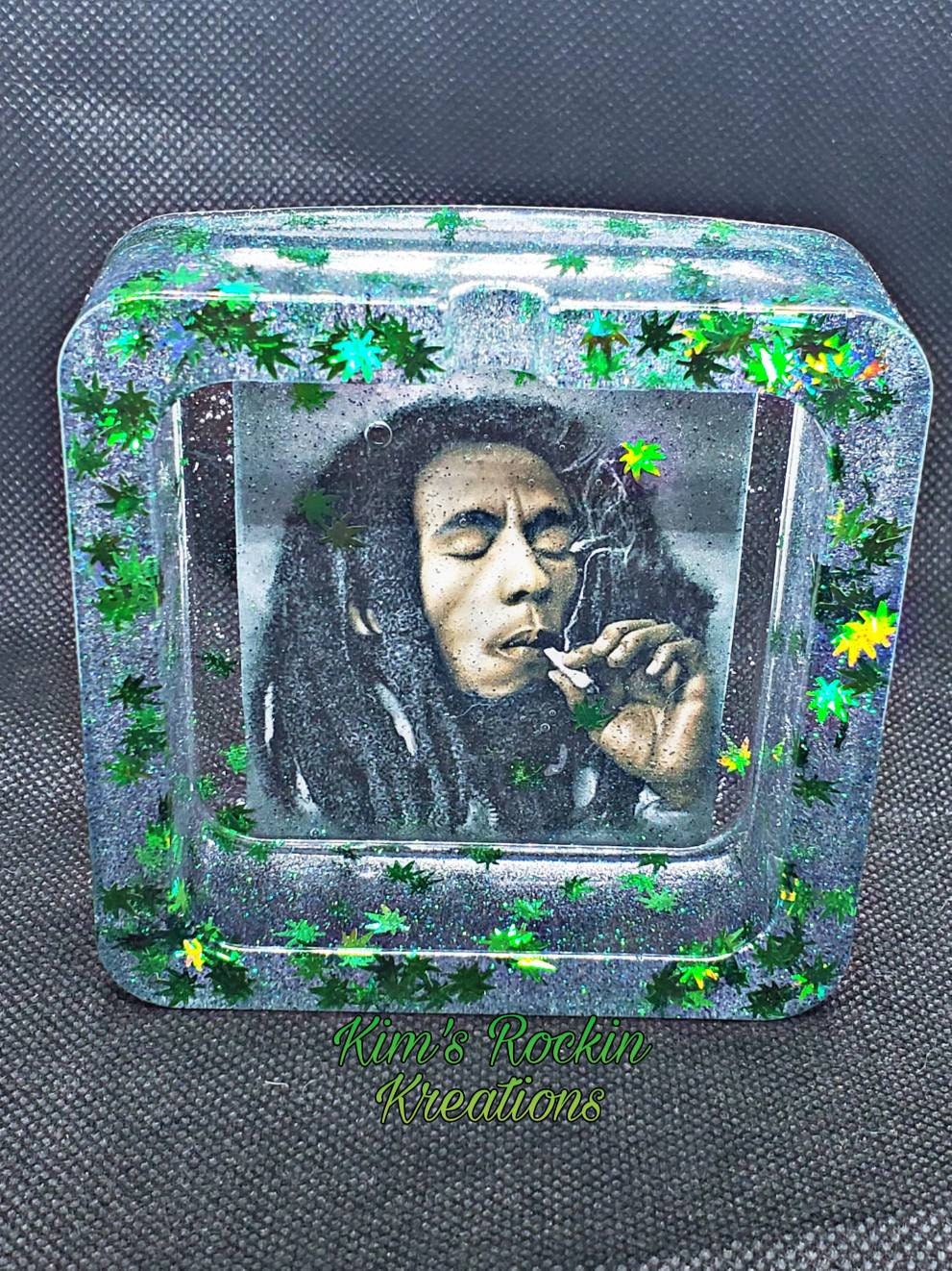 Custom MJ Resin ashtrays custom ashtrays marijuana ashtray