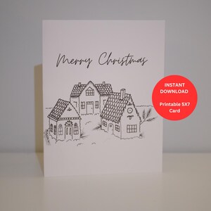 Merry Christmas Printable Card