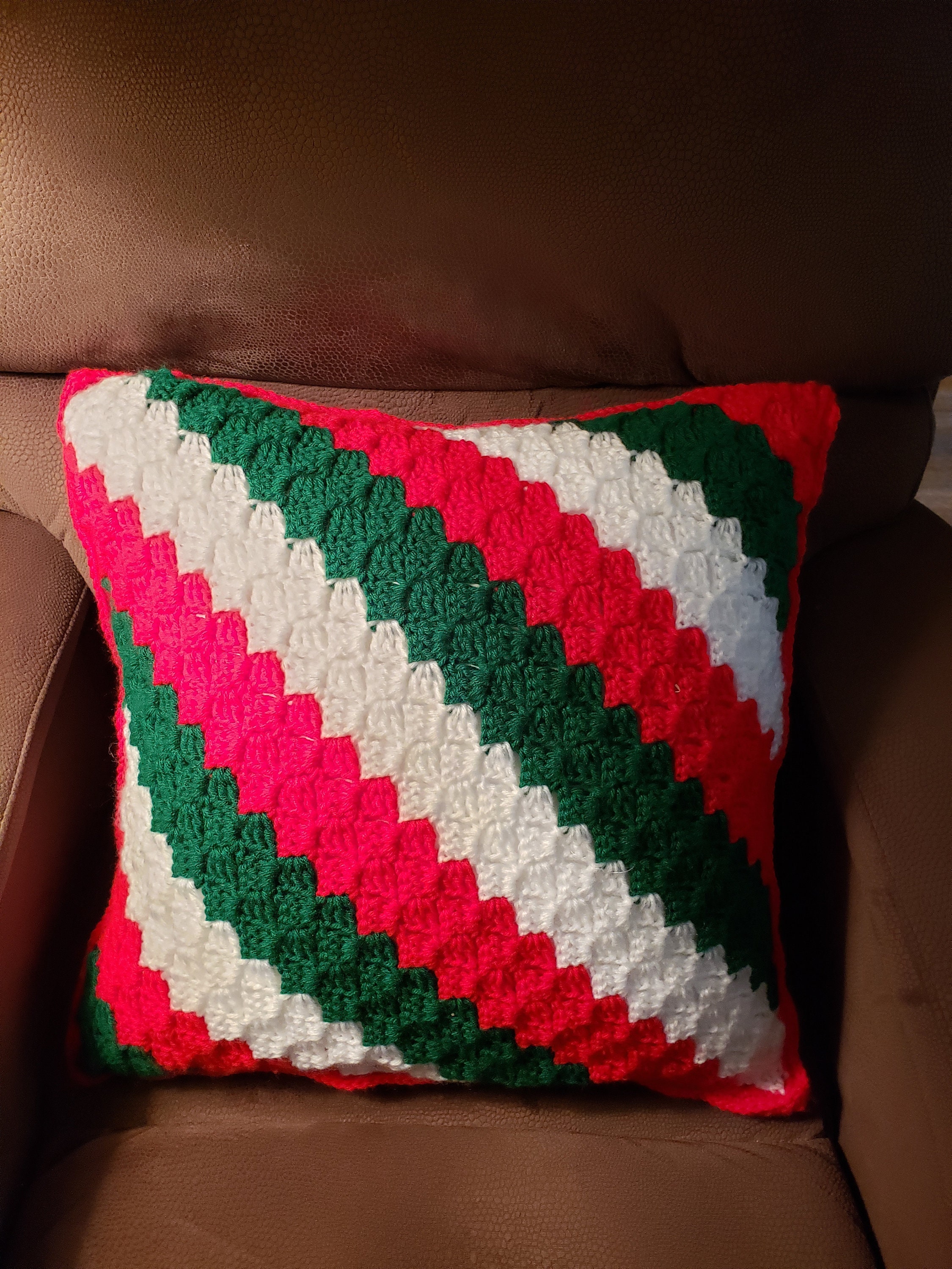Crochet pillow crochet throw pillow throw pillow pillow Etsy
