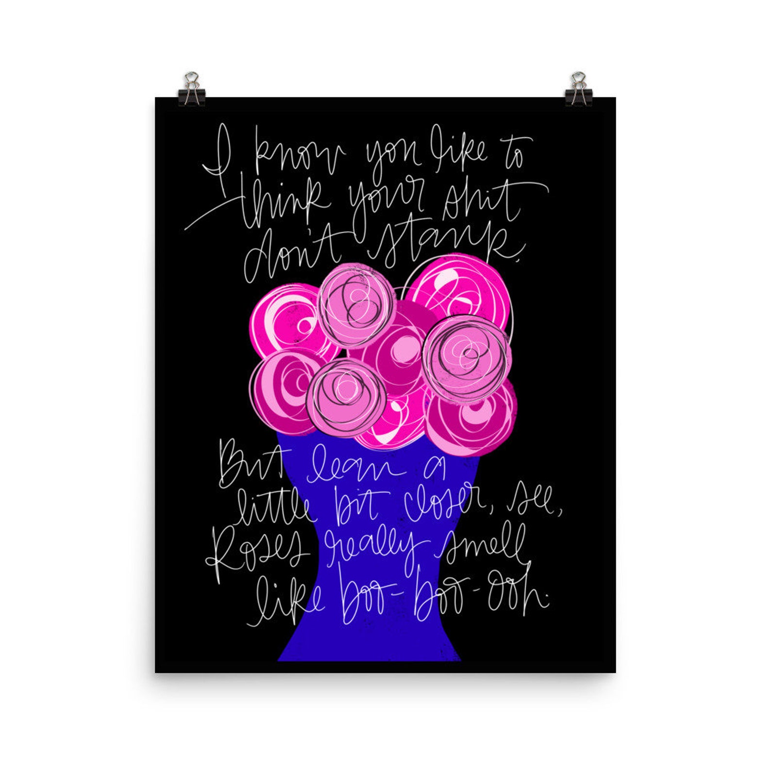 Outkast Roses Lyrics Art Print Poster Music I Know You Etsy