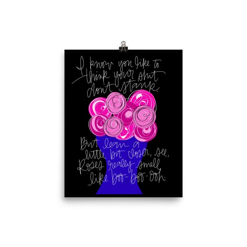 Outkast Roses Lyrics Art Print Poster Music I Know You Etsy