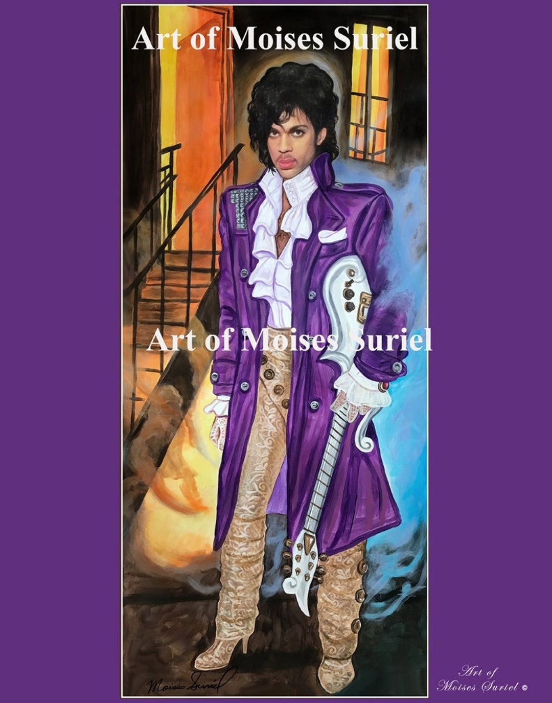 Prince New Mural Henderson Minnesota by Moises Suriel Etsy