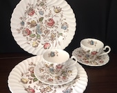 Staffordshire Bouquet dining set by Johnson Bros