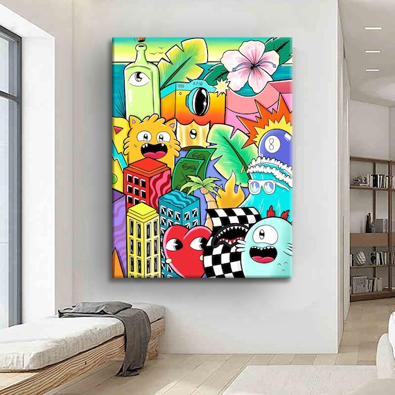 8 Trendy Large Wall Canvas Art Designs