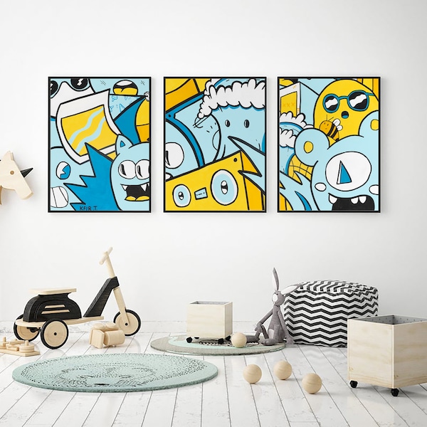Boys Room Wall Art - Etsy