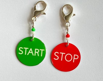 Stop Start Progress Keepers | Record Keepers | Stitch Markers