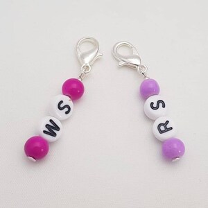 Snag free stitch marker indicating the right side or wrong side of your knitting or crochet project