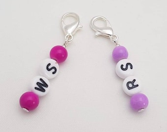 Snag free stitch marker indicating the right side or wrong side of your knitting or crochet project