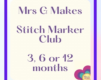 Stitch Marker Subscription Club | Progress Keepers | Progress Markers