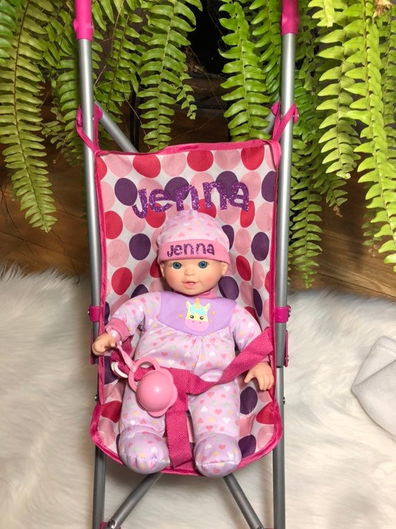 personalized baby doll stroller