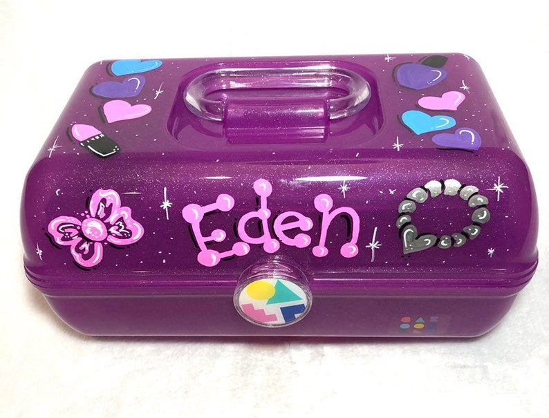 Caboodle kid makeup case makeup organizer makeup storage Etsy