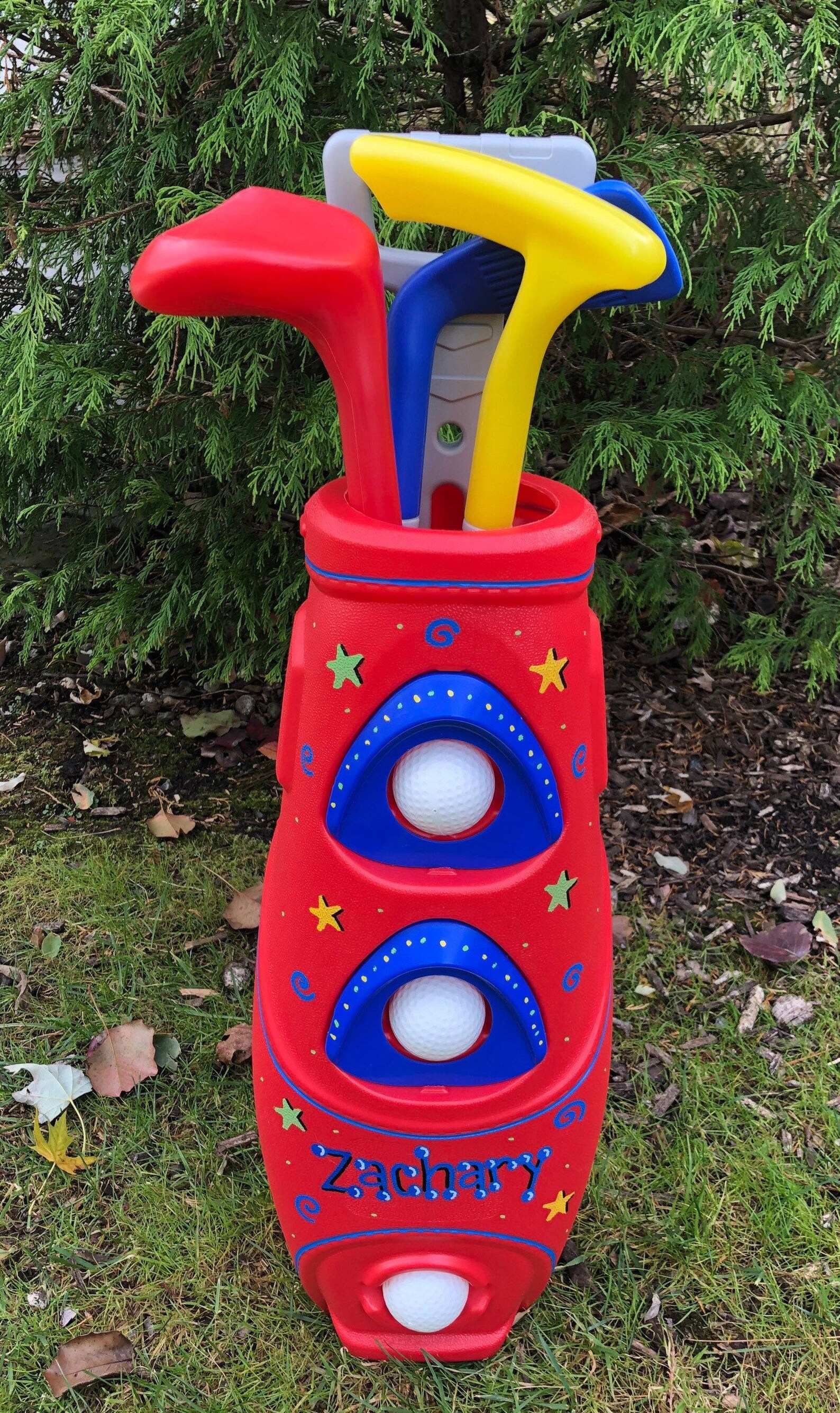 Personalized Kids Golf Clubs Kids Plastic Golf Set Kids Etsy