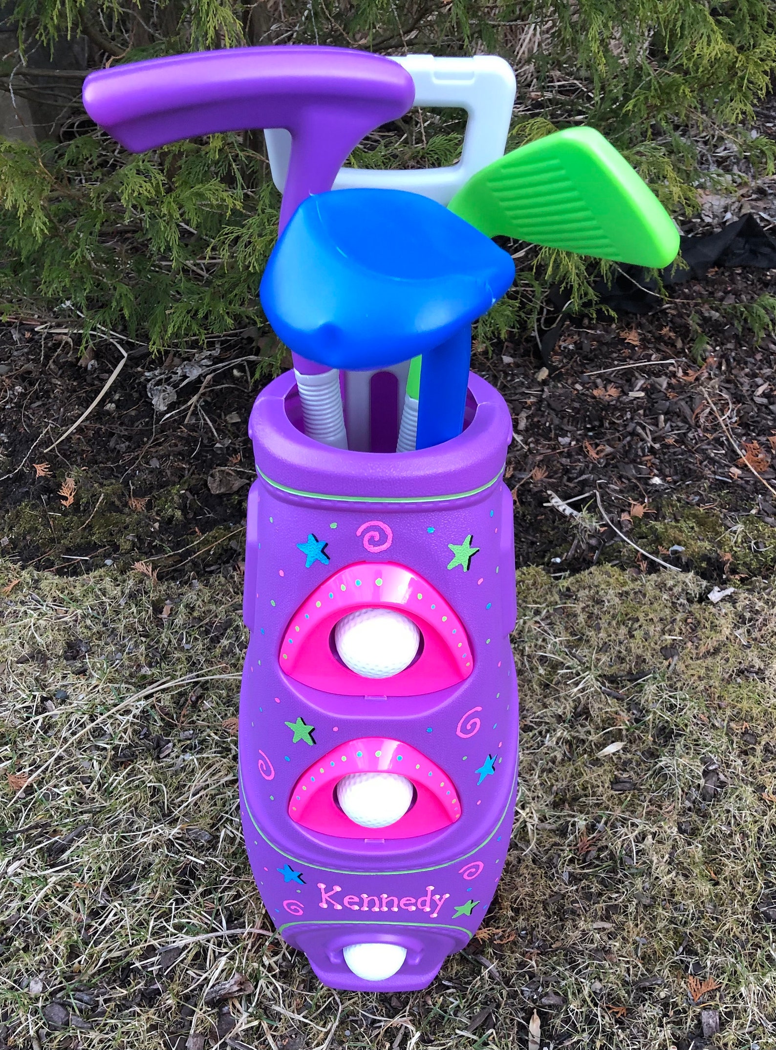 Personalized Kids Golf Clubs Kids Plastic Golf Set Kids Etsy