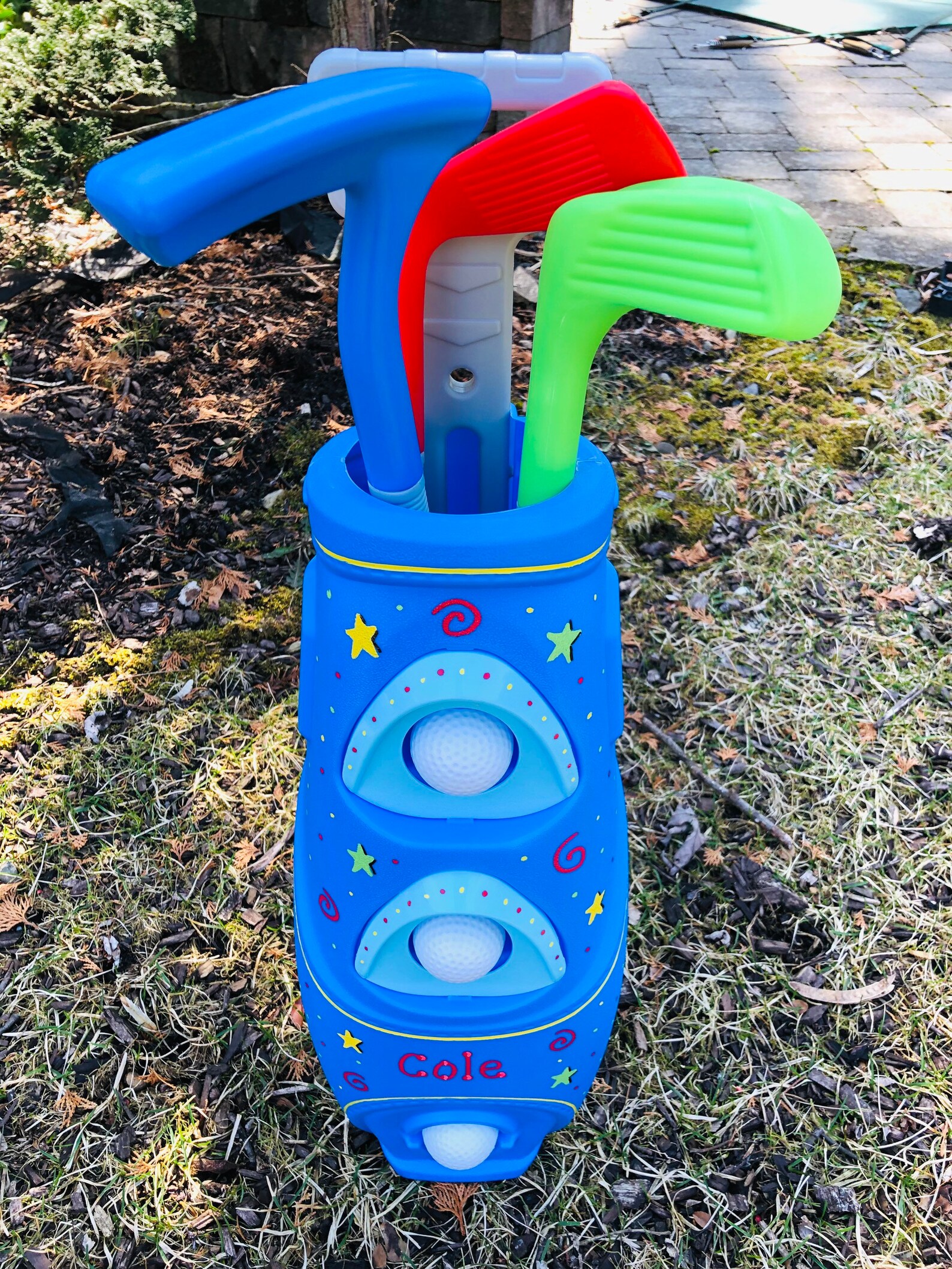 Personalized Kids Golf Clubs Kids Plastic Golf Set Kids Etsy