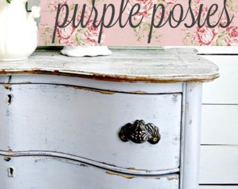 Purple posies/Sweet Pickins/Milk Paint