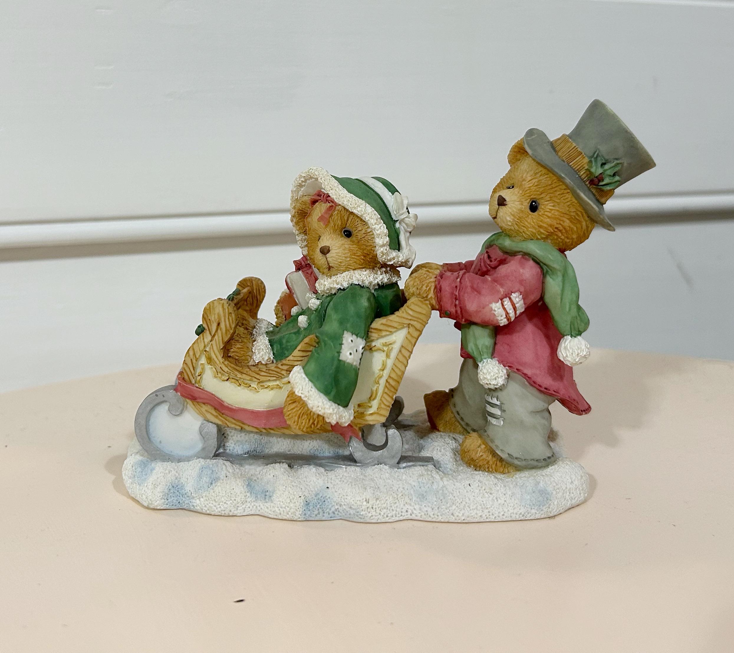 Cherished Teddies グラハム ツリーとくま イルミネーション付き Cherished Teddies グラハム ツリーとくま イルミネーション付き