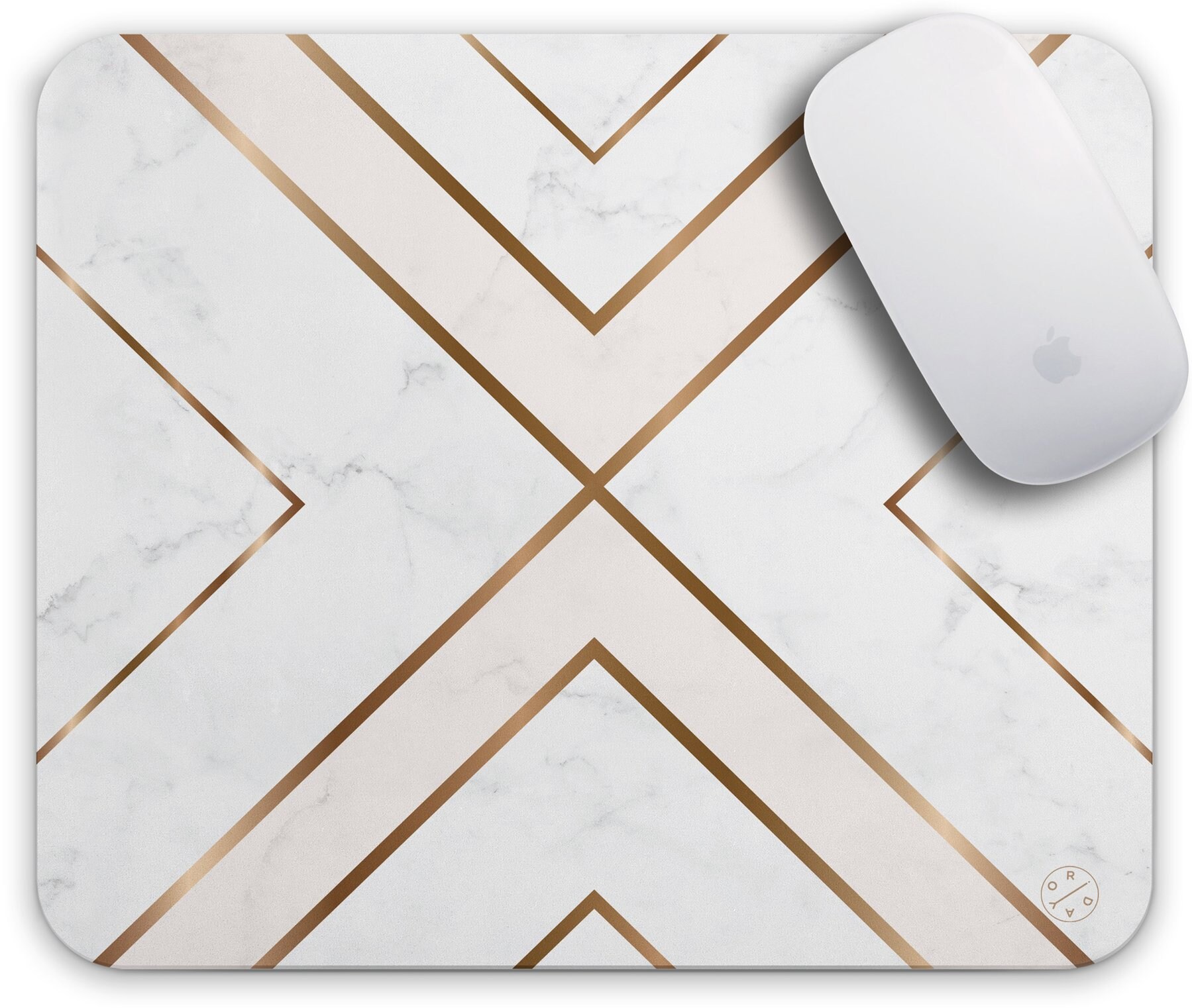 Marble Mouse Pad Custom Chic White Unique and Etsy