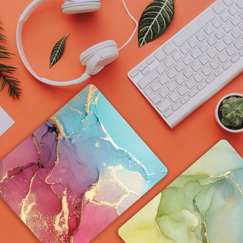 PRE SALE Mouse Pad Custom Purple and Blue Unique and Etsy