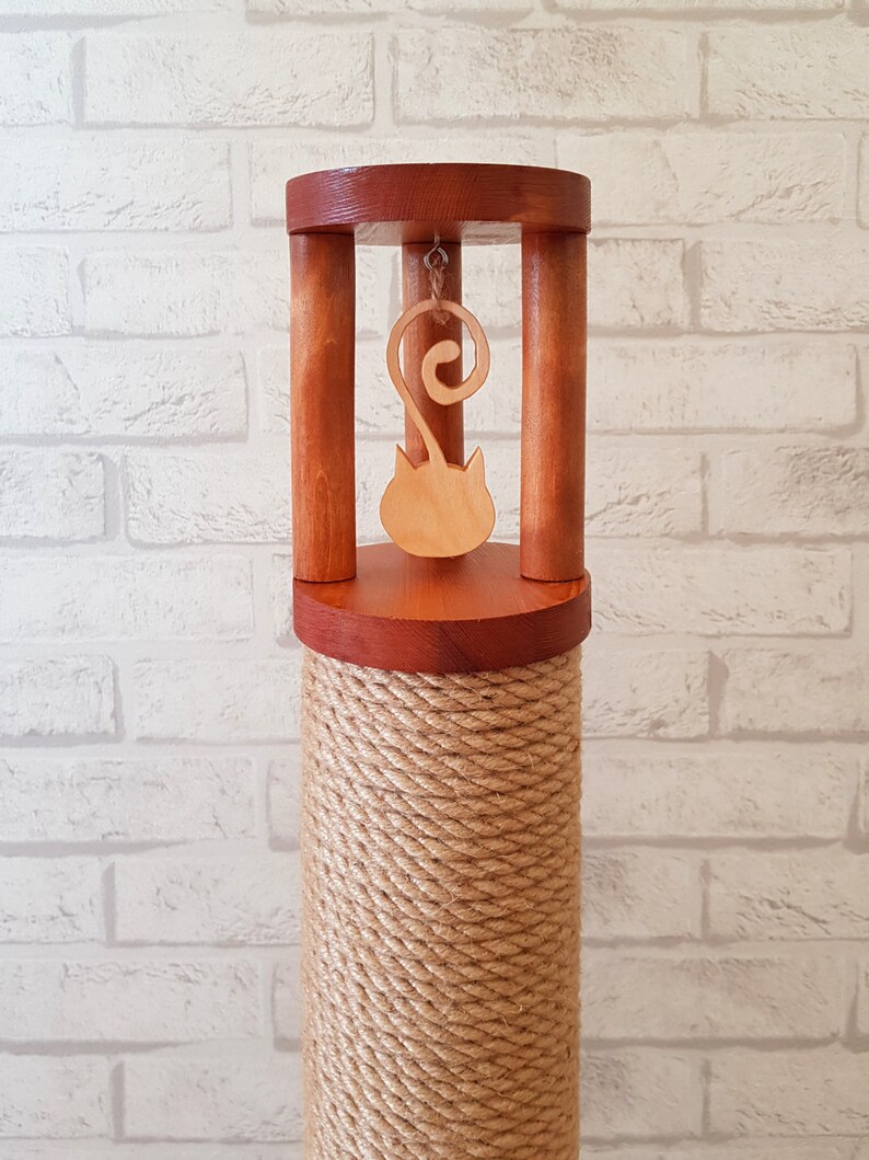 Wooden cat tree furniture rustic cat tree cat tree wood Etsy