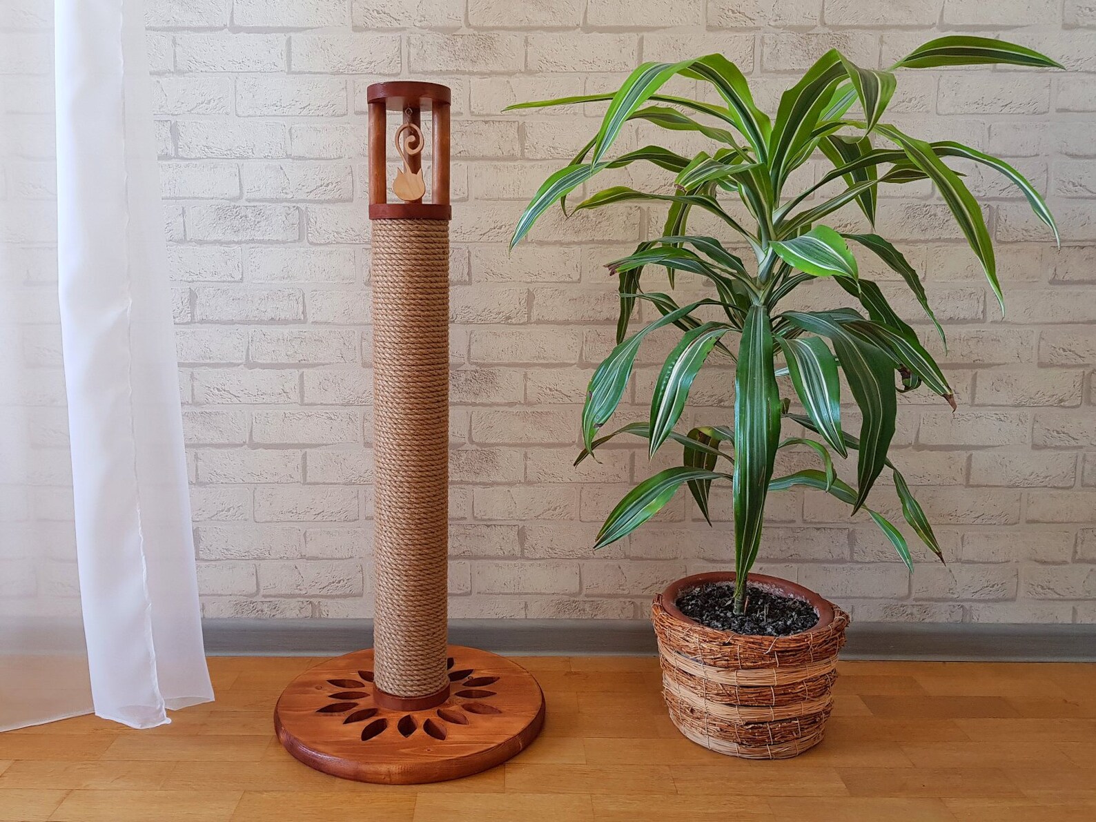 Wooden cat tree furniture rustic cat tree cat tree wood Etsy