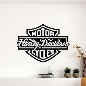 Motorrad Wandtattoo Vinyl Aufkleber Motorrad Garage Wanddekoration Fenster Türschild Geschenk Wandkunst Eine Farbe Kein Hintergrund Aufkleber 3257