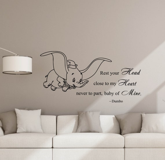 Bebe Decal Pepiniere Personnalise Nom Revant Vinyle Mur Art Autocollant Cigogne Stickers Muraux Decorations Enfants