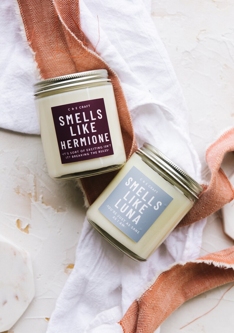 C&E Smells Like Luna Soy Wax Candle Pop Culture Candle Etsy