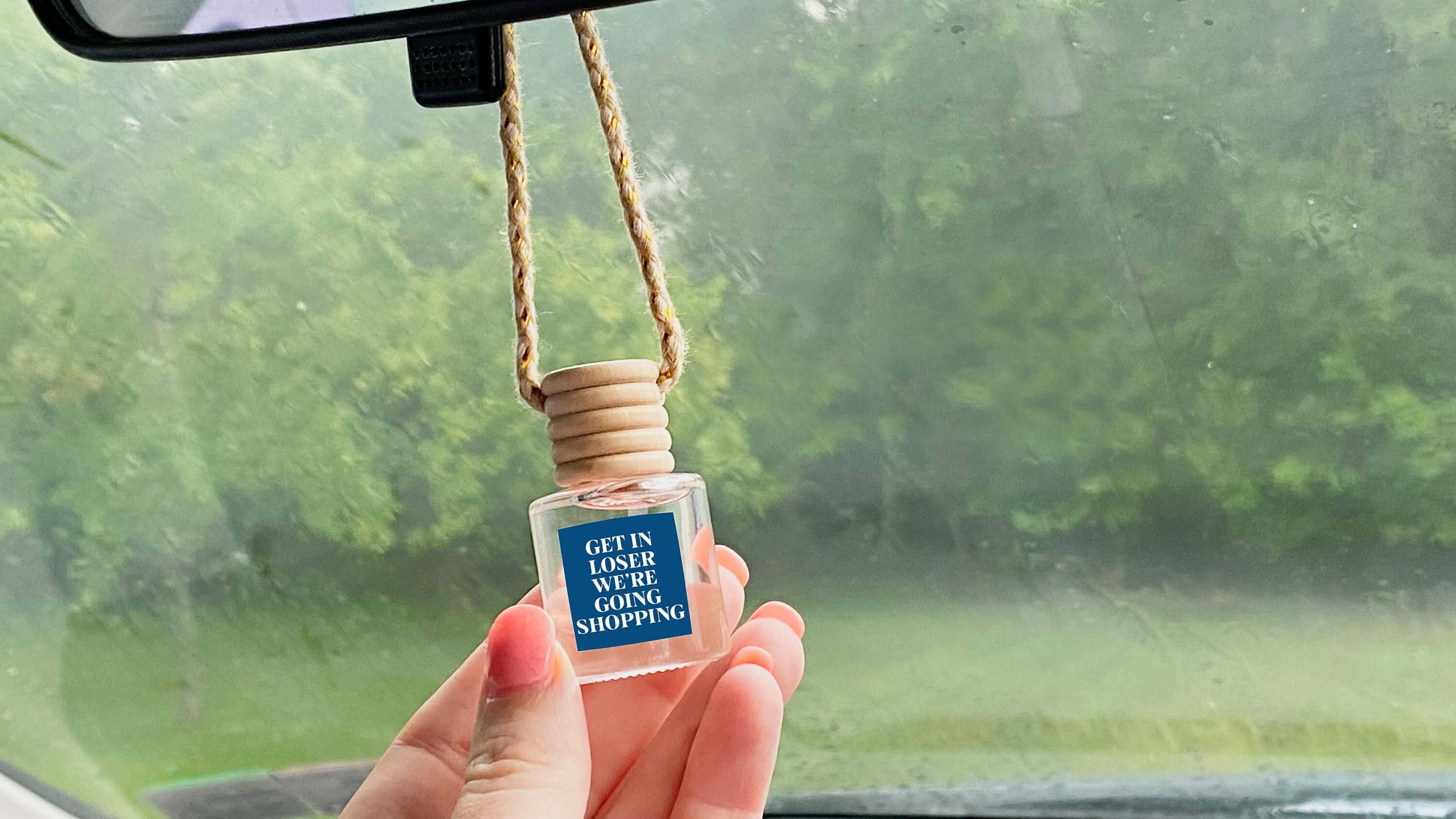 Quote Scented Car Diffuser | Hanging Car Diffuser | Car Air Freshener…
