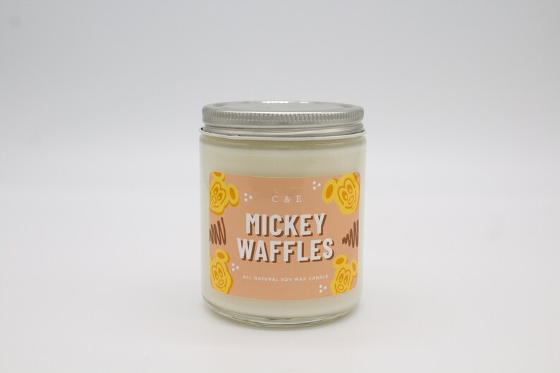 Mickey Waffles C/&E Disney Commentary Soy Wax Candle