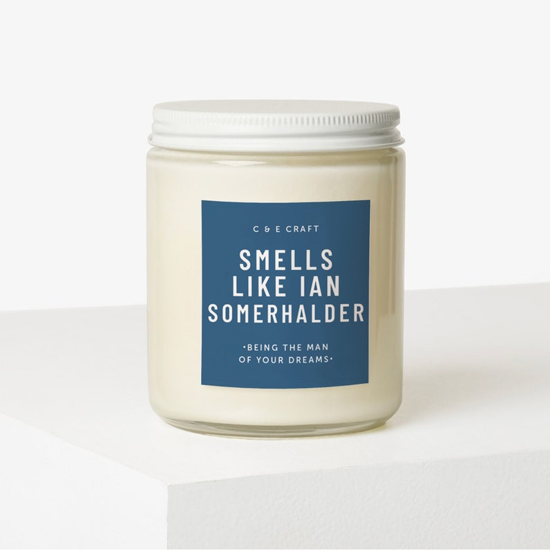 C&E Smells Like Ian Somerhalder Handmade Candle Pop Etsy