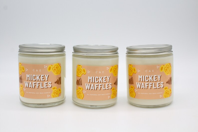 Mickey Waffles C/&E Disney Commentary Soy Wax Candle