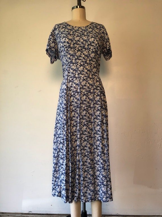 90s Floral Rampage Dress