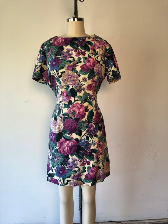 90s Grunge Floral Dress