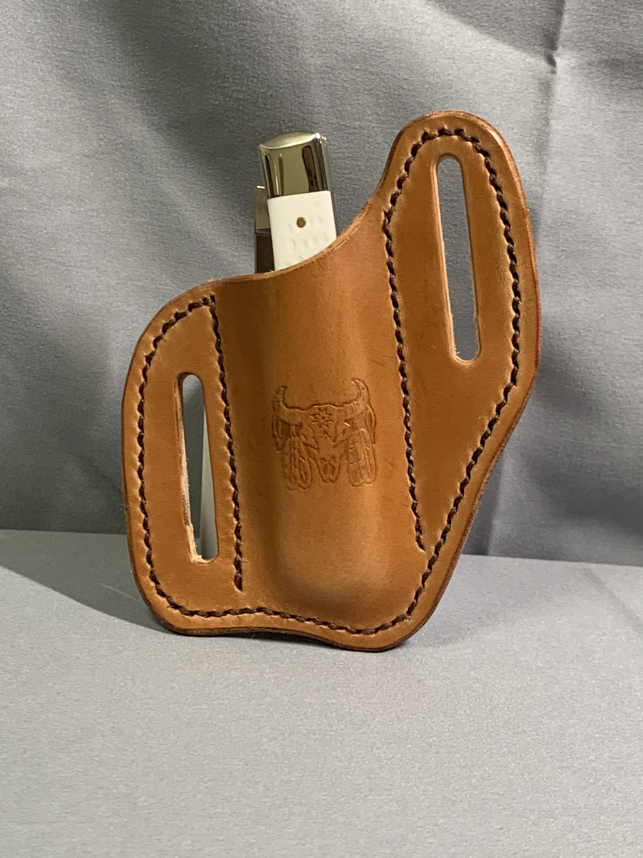 Pancake Knife sheath Etsy