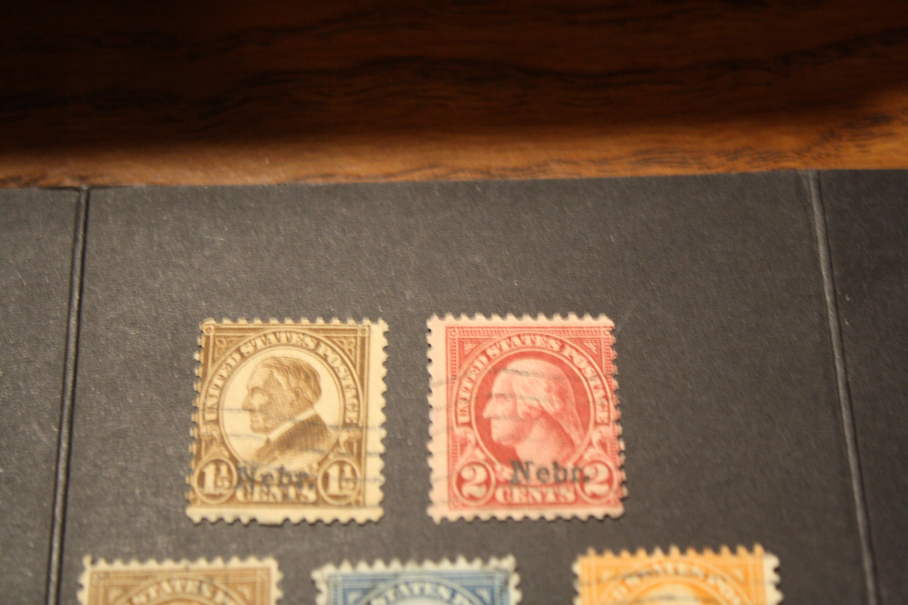 US Stamps Kansas and Nebraska Overprints 16 Stamps Used High Catalog
