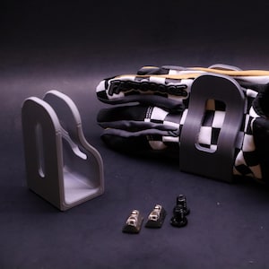 Glove Holder Clamp for Sim Racing 8020 Aluminum Profile Rig | Sim Racing Accessories and Mods | Flight Sim