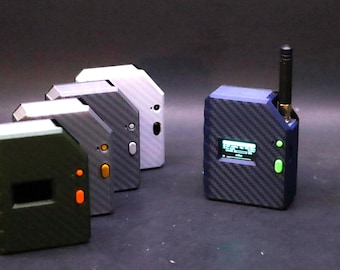 Complete Mesh Node Mini | Meshtastic | Meshcore | Heltec v4 GPS 3000mah LiPo | 915mhz LoRa Wifi & Bluetooth | Off Grid Communication Device