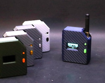 Kompletter Maschenknoten Mini | 915MHZ LoRa Wi-Fi & Bluetooth | Meshtastic | Netzkern | Heltec v4 GPS 3000mah LiPo | Off Grid Kommunikationsgerät