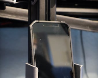 Smartphone Holder & T-Nut Hardware for SIM Racing Aluminum Profile Rig 8020, 20 series, 40 series | SIM Racing Accessories | Flight Sim