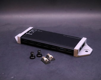 Mount for TP Link UH720 & UH700 7-Port USB Hub | Included Hardware | Sim Rig Cockpit | 8020 Aluminum Profile | Sim Racing Mods Accessories