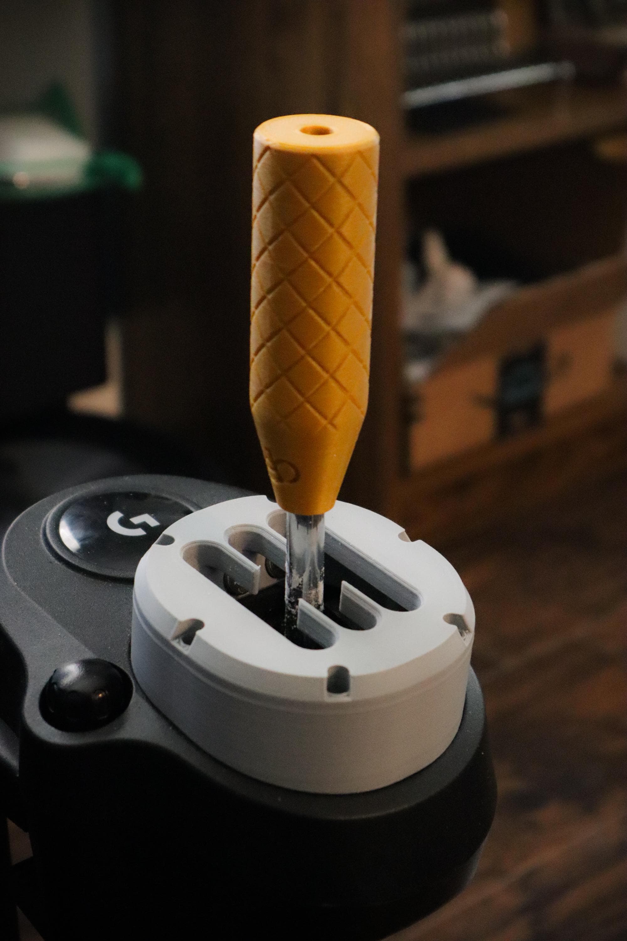 Adaptateur De Pommeau De Levier De Vitesse Mod Pour Logitech G29 G920 G923 G27 G25, Extension De Levier De Vitesse, Accessoires De Jeu SIM Racing [8 Cm