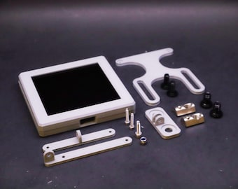 iFlag Sim Racing Gear Indicator & Spotter Light Kit | Plug and Play USB-C | 8020 Rig Mount | 8x8 LED Flag Box | Sim Racing Mods Accessories