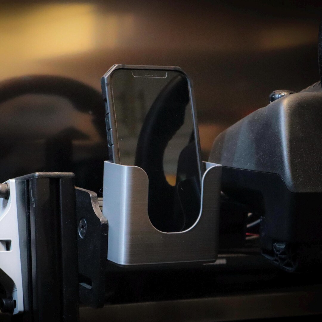 Smartphone Holder W/ Charging Cable Port [+hardware] | SIM Rig Cockpit ...