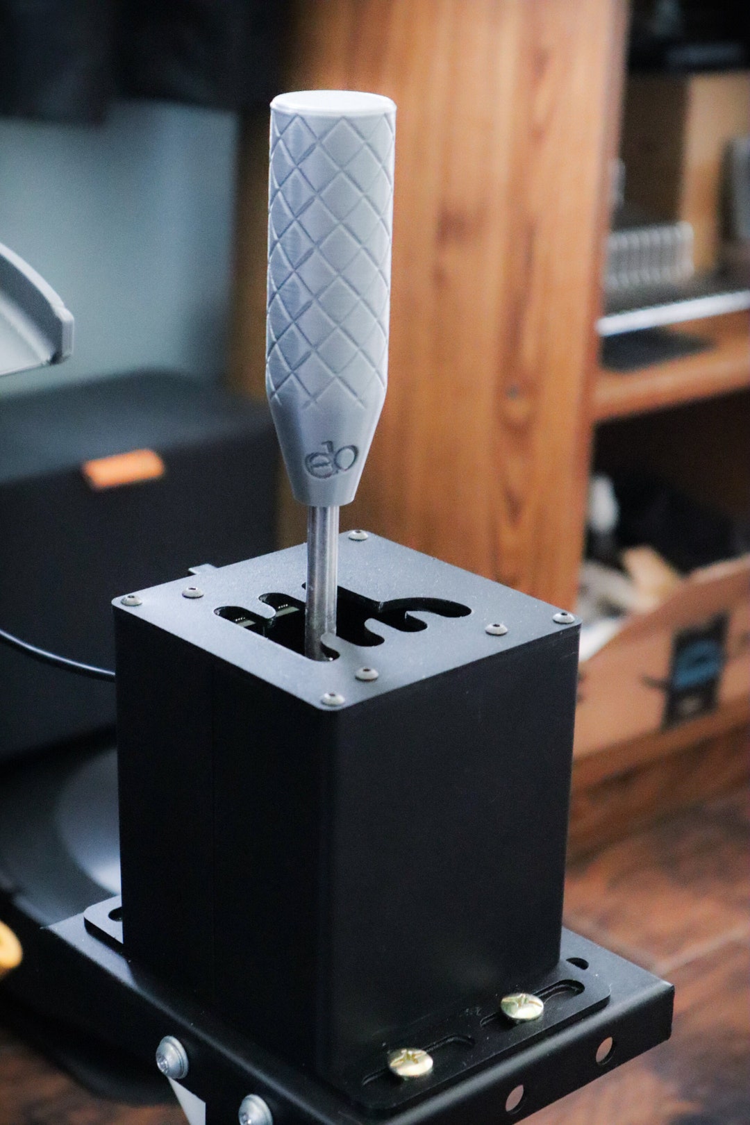 Threaded Knurled Shift Knob for Generic USB Shifter M8 Thread SIM