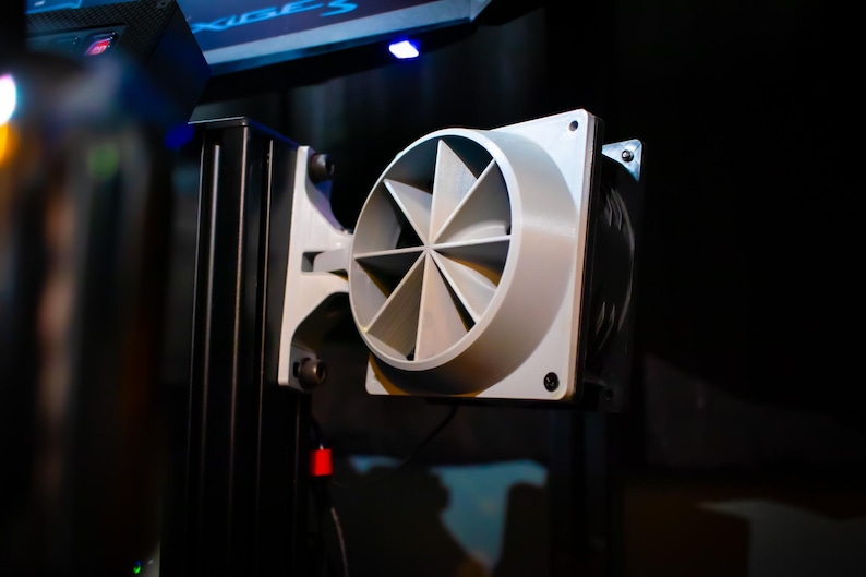 Adjustable 120mm Fan Adapter Mount | Wind Simulator Kit | SIM Rig ...